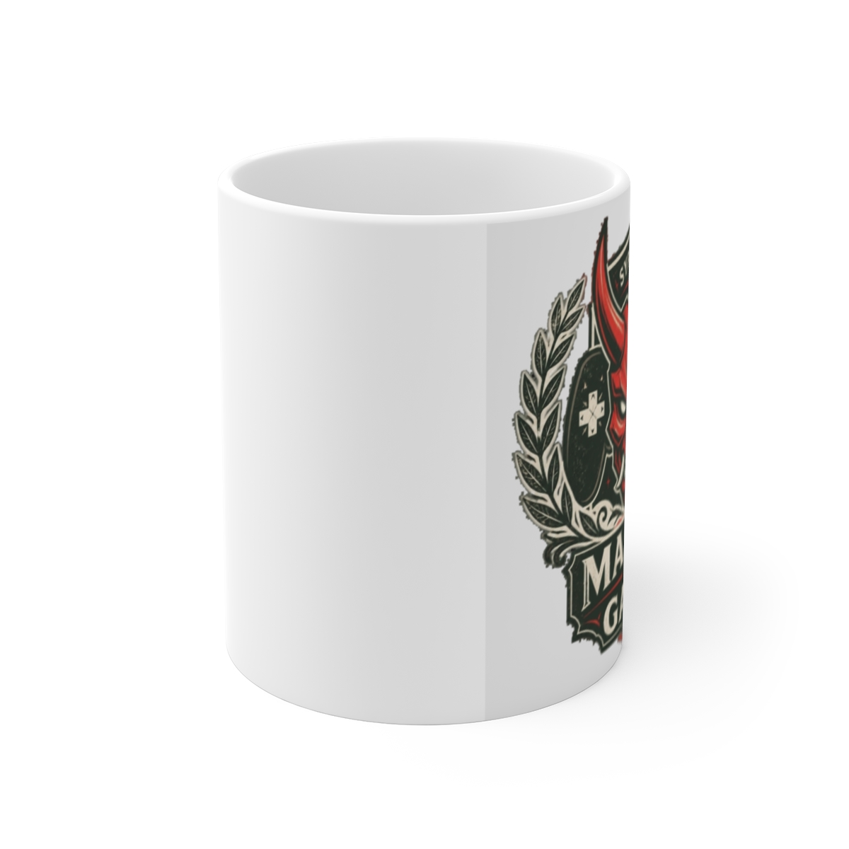 SypherPK "Master the Game" White Mug - alternate angle 1, merchandise
